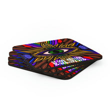 Load image into Gallery viewer, BCSC01 Corkwood Coaster Set 4pc